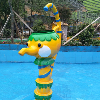 Bom preço. Estilo do bule da almofada do respingo da água do campo de jogos da fibra de vidro para crianças on-line