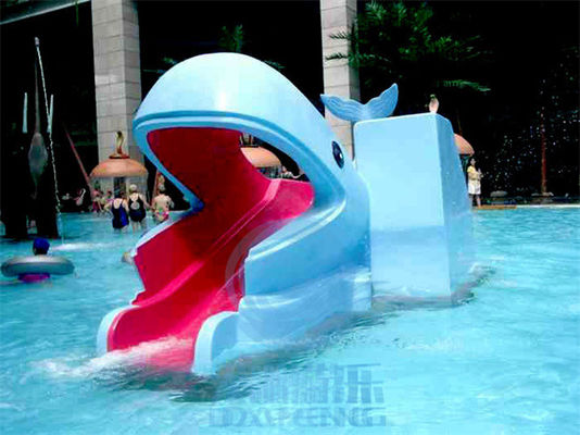 Caçoa Mini Pool Slide Whale Frog deu forma à corrediça da piscina da fibra de vidro