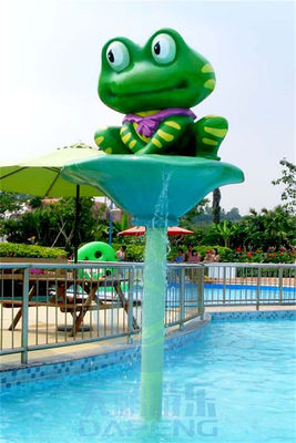 Animais de Aqua Park Equipment Water Squirting das crianças que estão em um Polo