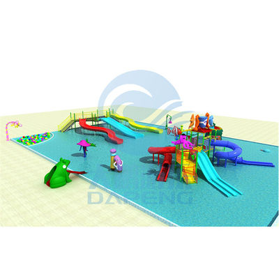 Bom preço. Combinado da corrediça de água do campo de jogos de Aqua Park Hill Slide Ground das crianças personalizado on-line