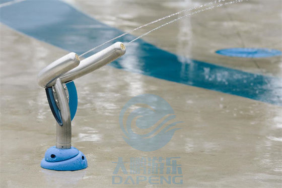 A arma de água dobro de aço inoxidável do pulverizador de Aqua Spray Park 304 para crianças espirra a zona