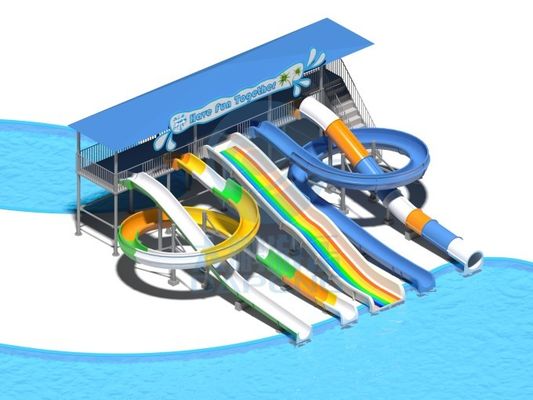 Parque aquático de diversões Atração Jogos aquáticos Jogos de brinquedo Passeios Equipamento Slide Para crianças Piscina