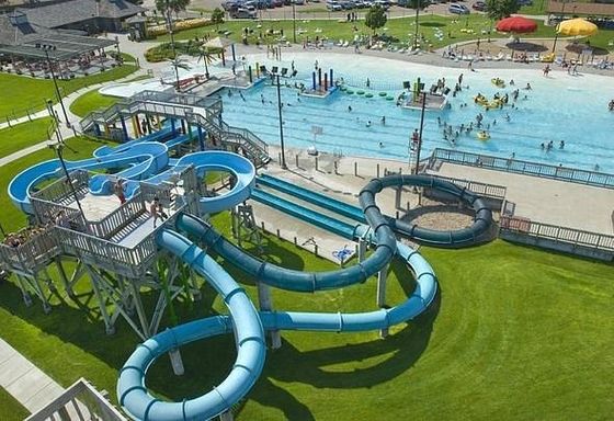 Jogos aquáticos Fibra de vidro Jogos de natação Piscina Deslizadores Equipamento de parque aquático para crianças