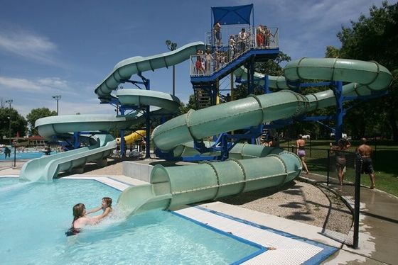 Bom preço. Aqua Water Play Kids Tube Slide Set Fibra de vidro Parque de brinquedos Equipamento para piscina on-line