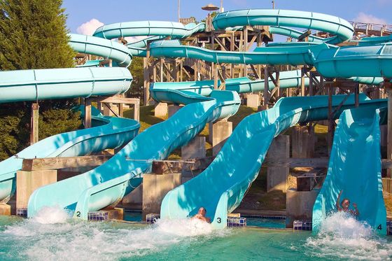 Parque temático infantil, jogos esportivos, parque aquático, design de slides de fibra de vidro, jogo para adultos