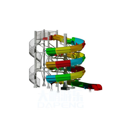Piscina de fibra de vidro Slide Parque de diversões Desportos aquáticos e entretenimento Equipamento de jogos ao ar livre