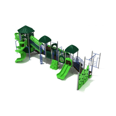 ODM Outdoor Kids Água Playground Playhouse Árvore de plástico Slide para crianças