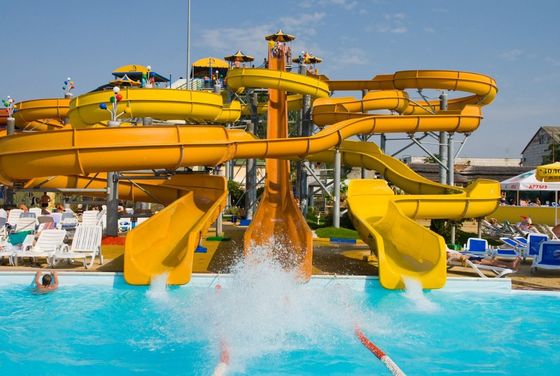 OEM Parque de diversões Piscina Passeios Big Play Fibra de vidro escorrega de água