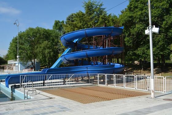 OEM Outdoor Parque Aquático Jogo brinquedo Piscina Slide Fibra de vidro para criança