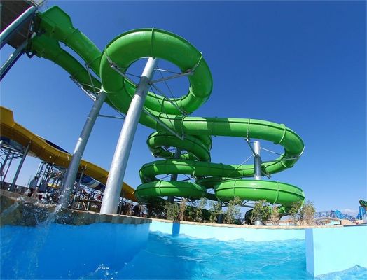 OEM Fibra de vidro Parque Aquático Slide 2 Pessoas Aqua Atrair Jogos Parque Passeios