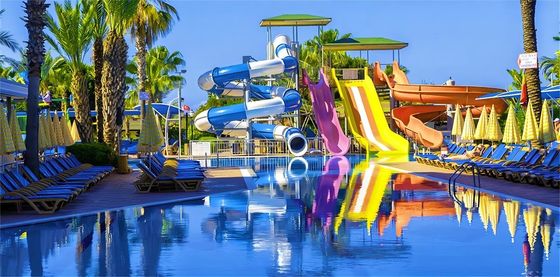 Piscina Fibra de vidro Slide de água para adultos cor personalizada