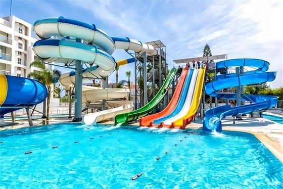 Parque de diversões ao ar livre Piscina de fibra de vidro Equipamento de esqui aquático
