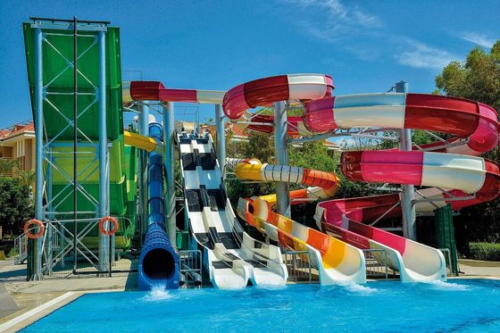1 pessoa Parque infantil ao ar livre Slides de fibra de vidro Esportes aquáticos e entretenimento