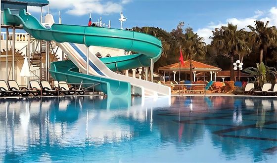 ODM Outdoor Kids Parque aquático Parque de jogos Equipamento de brincar Fibra de vidro Slide para crianças