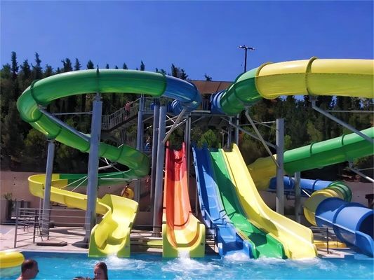 Equipamento de entretenimento aquático de fibra de vidro para parque de diversões