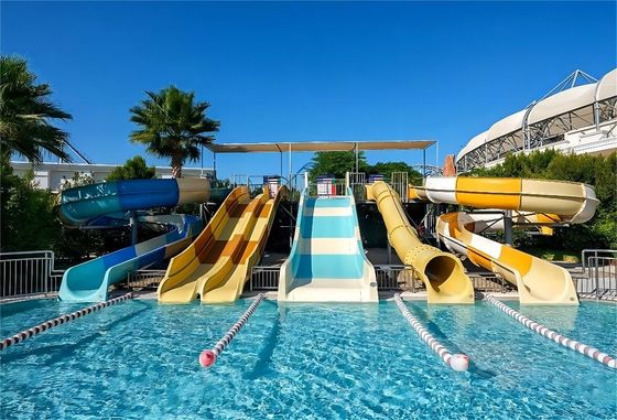 OEM Parque Aquático Parque de Jogos Equipamento de piscina Fibra de vidro escorrega de água para venda