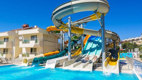 ODM Parque comercial de brinquedos ao ar livre Piscina Slide de água de fibra de vidro para adultos