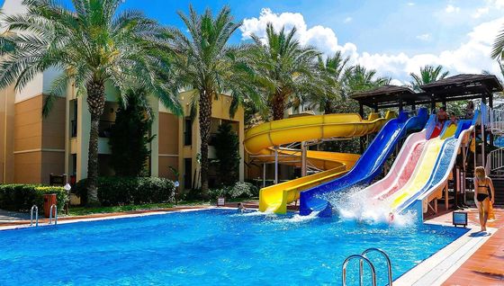 OEM Água Aqua Amusement Parque Aquático Passeios Fibra de vidro Slides para Crianças