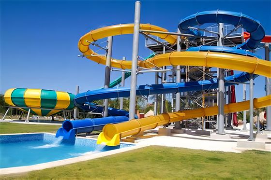 Equipamento de jogos de parque aquático ao ar livre