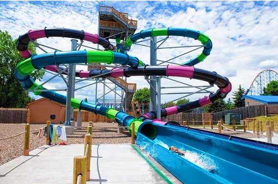 ODM Parque de diversões aquáticos comerciais ao ar livre Parque de diversões aquáticos ao ar livre Parque de diversões aquático piscina Slide de tubo para crianças