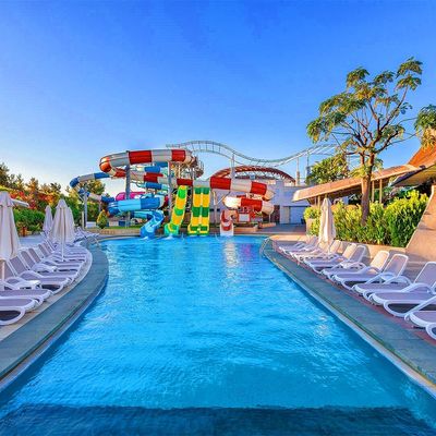 ODM Parque de diversões de Guangzhou Jogos de verão Piscina aquática Equipamento de piscina Slide para adultos