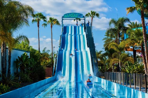 Aqua Park Piscina Jogos personalizados Slide de água de fibra de vidro múltipla para adultos