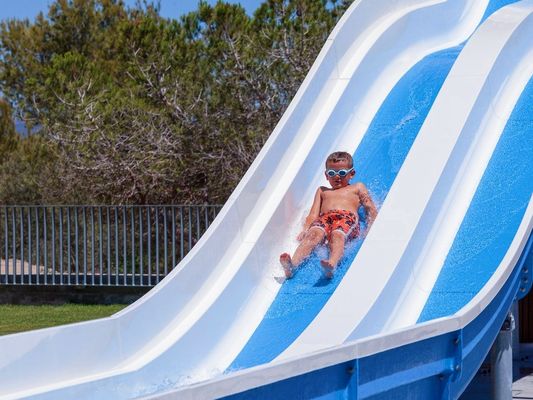 Desporto ao ar livre Parque aquático Equipamento de jogos Deslizamento de fibra de vidro Para piscina