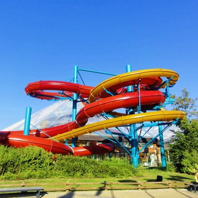 Adultos Parques aquáticos Equipamento Piscinas pequenas Jogos Deslizamento de água de espiral única