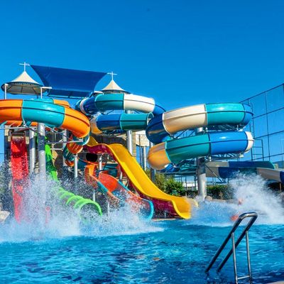 ODM Jogos aquáticos Atrações Equipamento do parque Slide Para Crianças