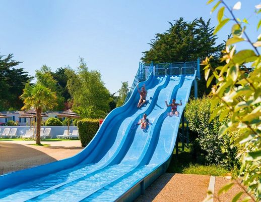 Parque aquático para crianças Equipamento de brinquedos aquáticos Fibra de vidro Slide 5-12m Altura