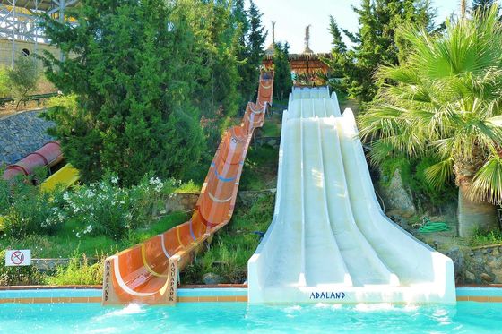Animação ao ar livre Pequeno Parque de Jogos Aquáticos Crianças Slide Gigante de Água