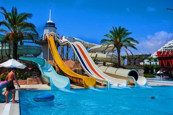 Parque de Jogos Aquáticos para Crianças Parque de Jogos Piscina Área de Jogos Com Desenho do Slide Aquático