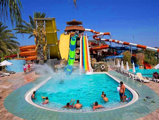 ODM Parque de diversões para crianças Piscina comercial Brinquedos Slide Espiral