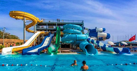 Altura 5-12 metros Parque aquático Slide Piscina Conjunto personalizado