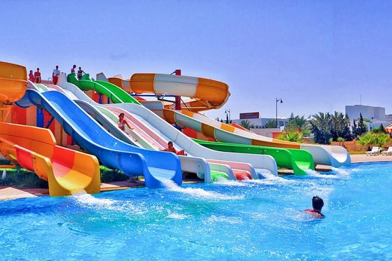 Parque de diversões aquáticos equipamento de jogos aquáticos de fibra de vidro