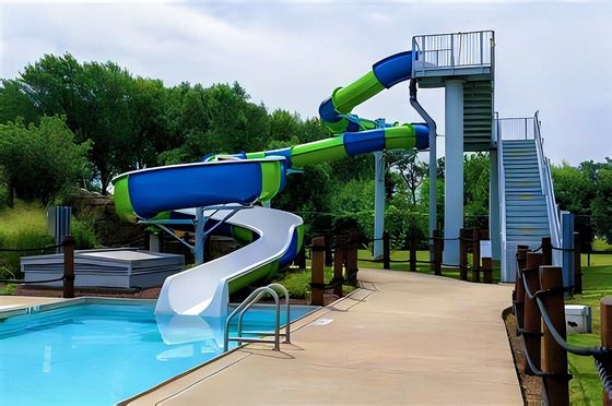 Piscina exterior de fibra de vidro Equipamento de parque aquático