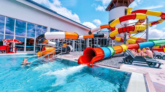 Desporto aquático Esporte de diversão Piscina Equipamento e acessórios Deslizamento de fibra de vidro infantil