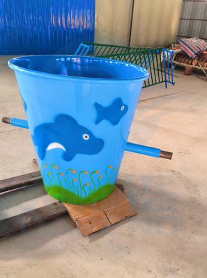 Hoteis Comerciais Spray Water Splash Pad Equipamento de Jogo Balde Para Crianças