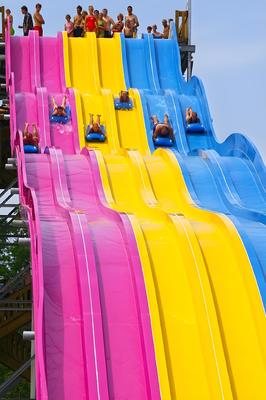 Piscina Fibra de vidro escorrega de água diversão de alta velocidade família para parque aquático Jogos aquáticos