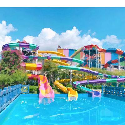 Bom preço. High Strength Fiberglass Commercial Amusement Park Slide Service Life Over 10 Years With 2D And 3D Design on-line