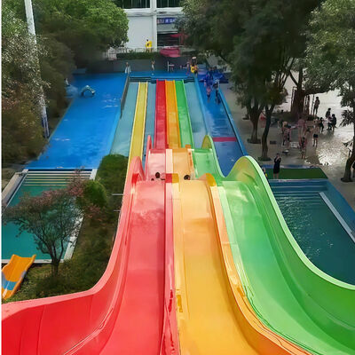 qualidade Parque aquático escorrega piscina de fibra de vidro equipamento de playground ao ar livre para casa comercial mais de 10 anos Fábrica