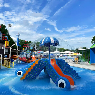 Bom preço. Water Play Skits Fountain Commercial Water Park Children'S Pool Fiberglass Metal Construction Galvanized Steel With 1-Year Warranty on-line