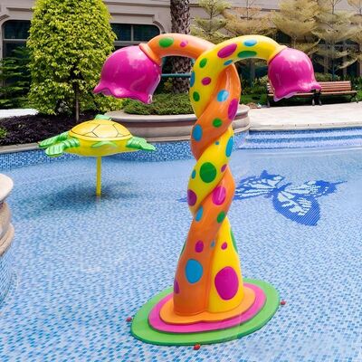 Bom preço. Pad de água de fibra de vidro para crianças Piscina Parque aquático Resort Hotel on-line