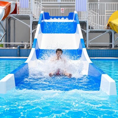 qualidade Slide de água familiar Fibra de vidro Largura 6-10mm Espessura Uso infantil Para parques aquáticos e resorts Fábrica