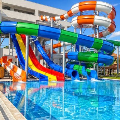 qualidade Os mais populares Slides de Fibra de Vidro para Piscinas Fábrica