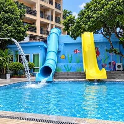 qualidade Tobogã de Piscina Exterior em Fibra de Vidro para Parque de Diversões com CE Fábrica