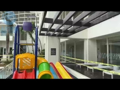 Equipamento de brinquedos aquáticos ao ar livre, balde de despejo, passeios de água para venda