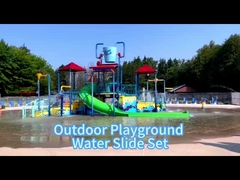 Navio de pirata exterior da corrediça de água das crianças o grande denomina a anti estática UV