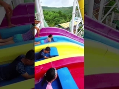 OEM Parque aquático ao ar livre piscina conjunto de brinquedos, equipamento de diversão Slide de jogo
