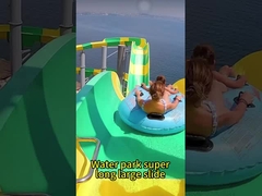 Design de piscinas comerciais ao ar livre, Slide aquático de diversão